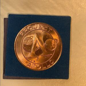 Project Apollo July 20, 1969 Commemorative Coin